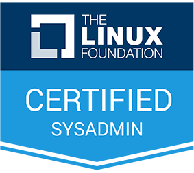 The Linux Foundation Certified Systems Administrator Badge